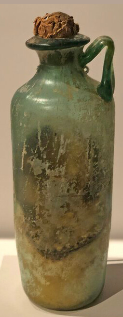 old bottle with cork